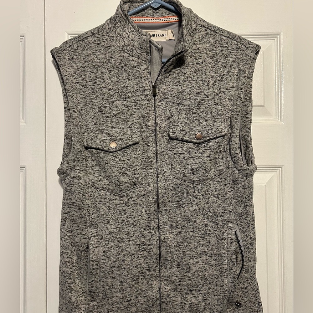 The Normal Brand Zip Up vest